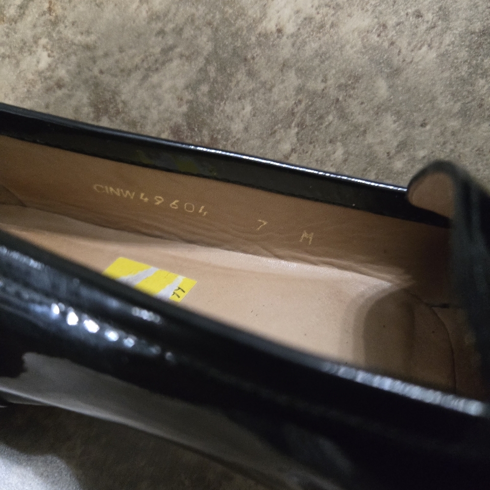 Stuart Weitzman Patent Leather Loafers Size 7 - Picture 9 of 9